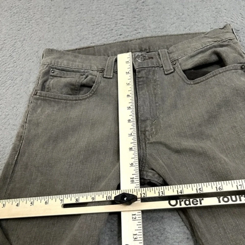 Levis Jeans Mens‎ 32x30 Gray Denim 511 Slim Straight Skinny American Stretch